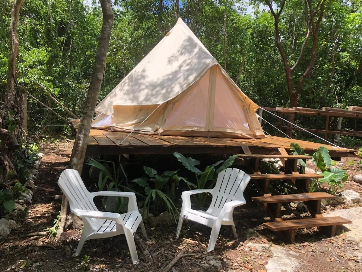 Cozumel Glamping Hotel Luxury tent